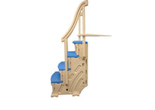 Confer Plastics Drop in Above Ground Pool Step with Blue Treads