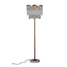 SONGCHAO Reading Light Creative Fashion Glass Decorative Lamp Hotel Suite Bedroom Bedside Lamp European Living Room Floor Lamp Floor Lamps for Living Room