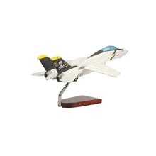 High Flying Models Grumman F-14A Tomcat VF-84 Jolly Rogers Mahogany Sculpture Multi