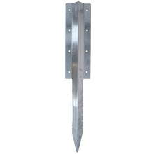 Garden Double Sleeper Straight Support Spike Stake Stainless Steel 670mm 10pc