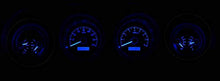 Restoration Performance 1969 Ford Mustang VHX System Silver Face Blue Display