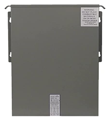 SolaHD HS1F1.5AS Non-Ventilated Automation Transformer, 1 Phase, Encapsulated, 1.5 kVA, 240/480V - 120/240V, 6.25/3.13 Amp, 60 Hz, 12" Height, 10" Width, 7" Length, Rolled Steel