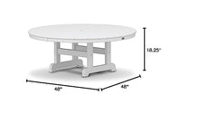Trex Outdoor Furniture™ Cape Cod Conversation/Coffee Table, Classic White
