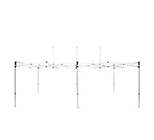 BANNER BUZZ Custom Ez Pop Up Canopy Tent 20' x 10' with Wheeled Carry Bag