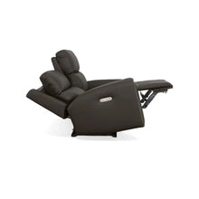 Flexsteel Power Reclining Loveseat with Power Headrests