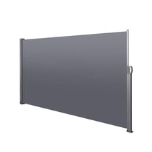 138" X 71'' Retractable Side Awning, Grey, Rust Frame, Waterproof & - Privacy Shelter 138"X71", Screen for Safari Parks