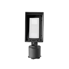 WAC Landscape Lighting, Wall Wash Light LED 120V with Adjustable Beam Angle and Integral Brightness Control 2700K in Black
