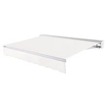 Awntech 20' Destin Left Motor (20' x 10') Retractable Patio Awning, White