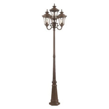 Livex Oxford 4 Light Outdoor Post Imperial Bronze