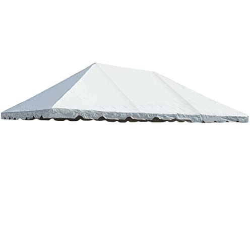 TentandTable 15' x 30' Replacement West Coast Tent Top, White