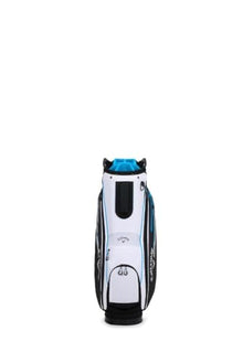 Callaway Golf CHEV 14 Cart Bag White/Black/Cyan