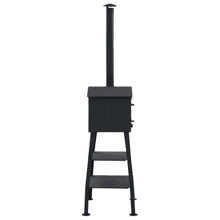 HKPWRBFG Charcoal-Fired Pizza Oven, Steel Backyard Bread Baker, 2 Bricks