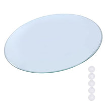 Tempered Glass Round Glass Table Top -,Polished Edges,Flat and Smooth,Tempered Glass Round Table Top,for Dining Room, Outdoor Garden/DIY Table,Glass Table Top(100cm(40 in))