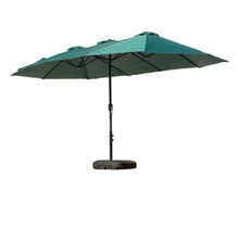 FKTHYO Garden Parasol Beach Umbrella Double-Sided Patio Umbrella Outdoor Garden Extra Large Waterproof Twin Umbrellas with Crank and Wind Vents Garden Umbrella Patio Umbrella Be,D