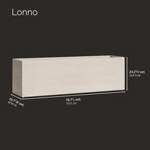 COSAPOTS Lonno Planters for Outdoor Plants, Long Raised Indoor/Outdoor