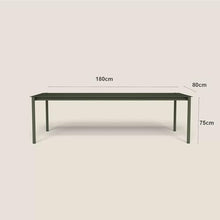 JOSOGO Patio Metal Arm Chair Desk, Patio Furniture Outdoor Chairs and Table for Outside, Garden,Patio & Garden(D)