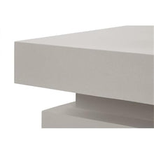 Seasonal Living Provenance Signature FRP Square Coffee Table in Limestone