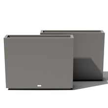 Veradek Block Series Span Planter - Tall Rectangular Outdoor Planter