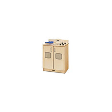 Jonti-Craft Culinary Creations Play Kitchen Stove Natural Wood