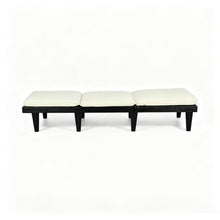 Christopher Knight Home Liza Set of 4 Acacia Wood Chaise Lounge Chair Outdoor with Removable Cushion, Patio Chaise Lounge with Adjustable Backrest, Recliner Chair for Poolside/Backyard, Beige+Black