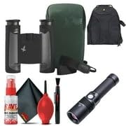 SWAROVSKI OPTIK 10x25 CL Pocket Binoculars Anthracite with Wild Nature Accessory Package