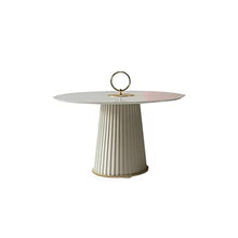 DIEYPOL Coffee Table Coffee Table Living Room Home Round Size Simple Coffee Table Living Room Rock Board Combination Furniture Mesa para Centro De Sala(D)
