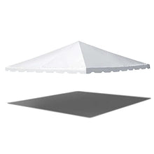 TentandTable 20' x 20' Replacement West Coast Tent Top, White