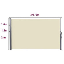 Outdoor Side Pull Shade,Side Pull Sunshade,Dark Grey