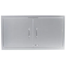 Bull Outdoor Products Premium Components for Outdoor Kitchen BBQ Island 38" Double Door with Reveal
