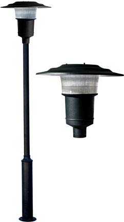 DABMAR LIGHTING INC GM6500-B-MT Fixture,Post Top,6500,B,MT,LG