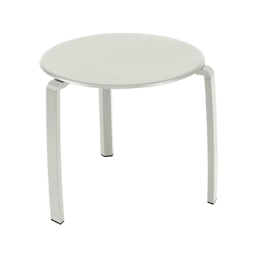 Fermob Alize Round Low Table - Clay Grey