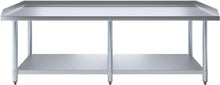 Stainless Steel Equipment Grill Stand 24 x 72 - Heavy Duty NSF