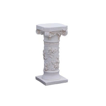 LIAN16PENG Roman Pillars Decor Roman Pillar Statues Pedestal Stand Greek Column Figurines for Home Garden Yard Patio Decor Event Displays Garden Plinth