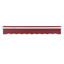 Awntech 24' Maui Manual (24' x 10') Retractable Patio Awning, Burgundy