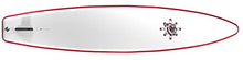 Boardworks SHUBU Raven Touring Inflatable Stand Up Paddleboard 12' 6" Red/Grey/White/Wood