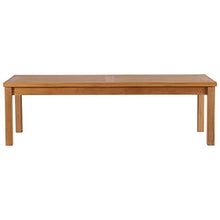 Outdoor Patio Teak Wood Coffee Table Natural