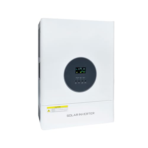 Y&H 10000W Solar Inverter 48V to 120V/240V Split-Phase Mains-Frequency Hybrid Inverter, 30000W Surge Power, Dual 120A MPPT Controllers, Solar & AC Dual Input,Off-Grid Home & Commercial Backup System