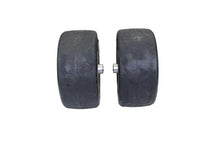 Antego 13x6.50-6 Flat Free Tire & Wheel, Replaces Hustler 604898, Set of 2