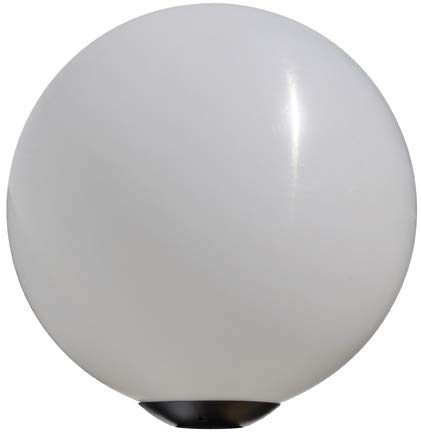DABMAR LIGHTING D7351-MH Powder Coated Cast Aluminum Post Top 18" Globe Light Fixture