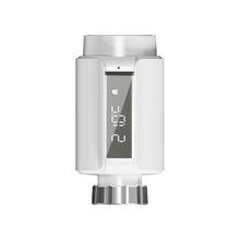 Indoor Thermometer, Smart WiFi Radiator Actuator Programmable Thermostatic Valve App Remote Temperature Controller,for Room(4pc)