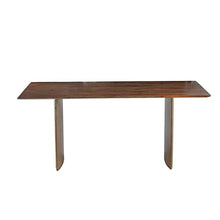 A&B Home AB-48412 70.9" L Rectangle Natural Sheesham Wood Indoor Dining Table, Brown