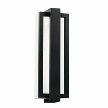 Kichler Sedo 18.25" LED Outdoor Wall Light Satin Black