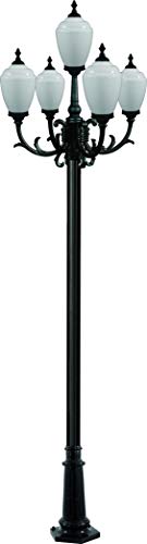 DABMAR LIGHTING INC Alisa 5-Light Post Fixture GM4020-B