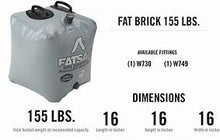Fat Sac Ballast Brick 310 Lb. Total Capacity (Grey)
