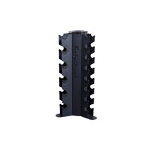 Body-Solid Hex Dumbbell Set with Rack Black/Grey