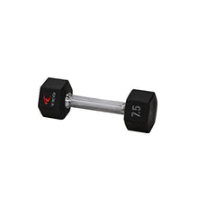 TKO Tri Grip Urethane Hex Dumbbell Set 5-50lbs