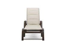 Winston Key West 2 Piece Padded Sling Stacking Chaise Set Textured Pewter