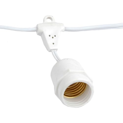 Novelty Lights 330 Feet Heavy Duty Outdoor Patio Stringers, E26 Sockets
