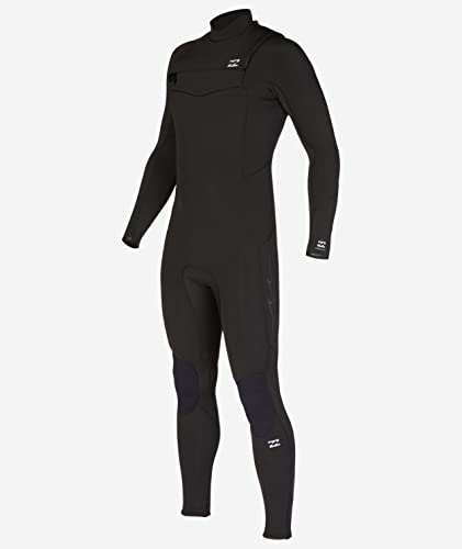 Billabong Mens 4/3mm Absolute Chest Zip Fullsuit GBS Wetsuit Black 23 Medium