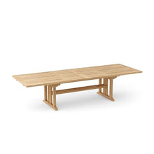 Anderson Teak Sahara Rectangular Double Extension Table - Outdoor Patio Dining 126"